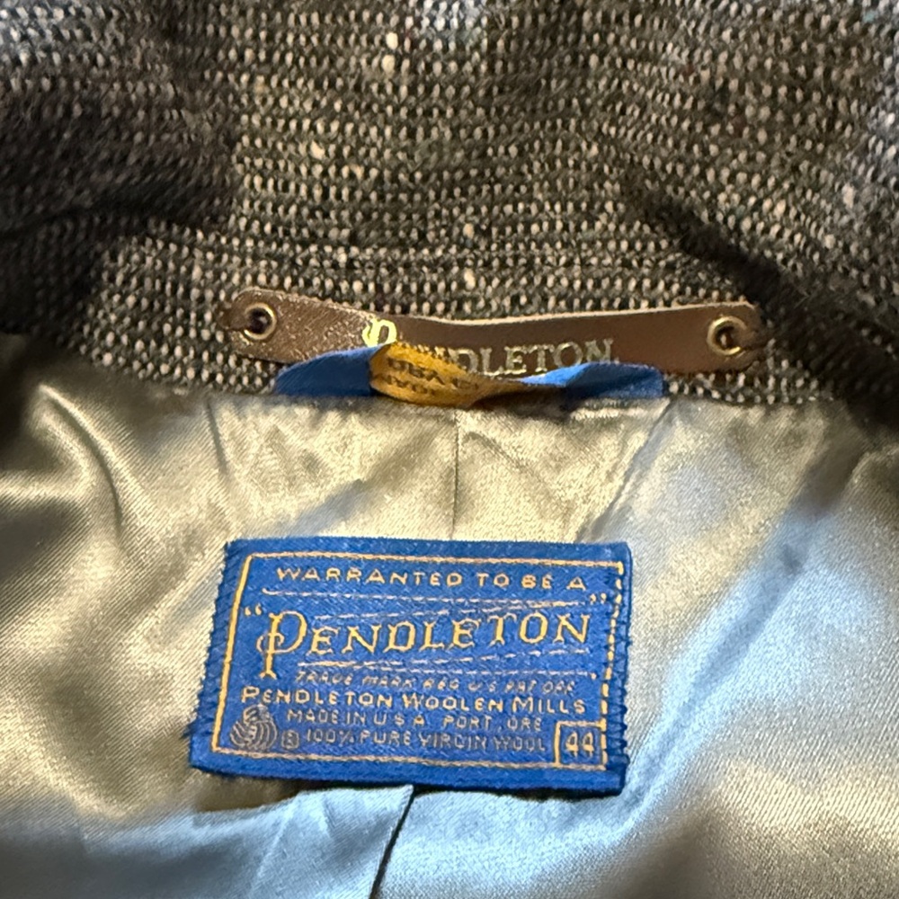 Pendleton Wool Vintage Car Coat - Picture 2 of 11